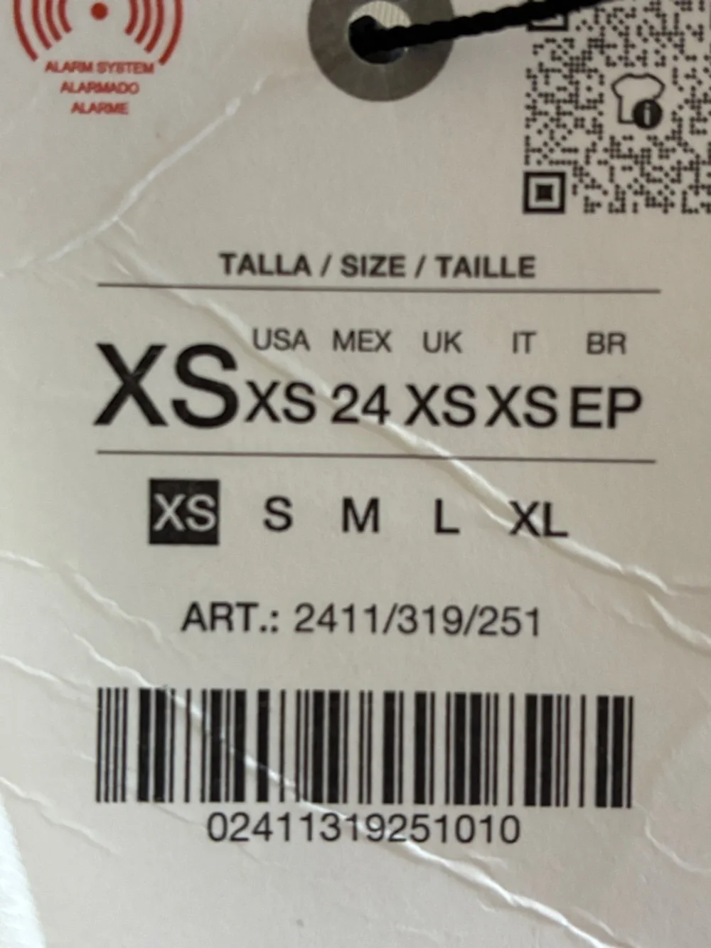 NWT. Zara ZW Collection Cream Wool Blend Frock Coat. Size XS. - Picture 7 of 12